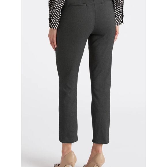 Tribal Fia curved hem trousers Stitch Fix women's hunter green size 4p Office - Picture 2 of 11